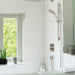 hansgrohe Raindance E Thermostatic Showerhead/Wallbar Set with Rough, 2.0 GPM, brushed nickel - view 2