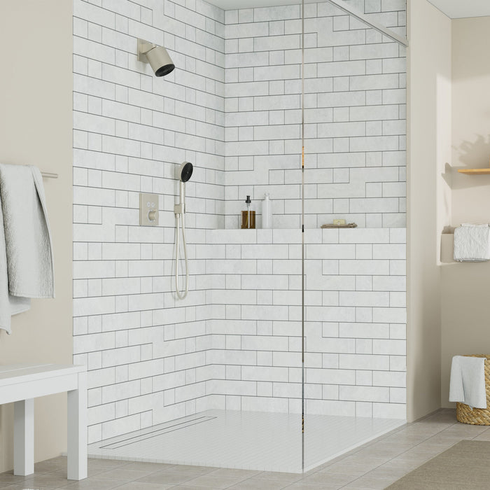 hansgrohe Pulsify S Handshower Set 105 3-Jet, 1.75 GPM, brushed nickel - view 3