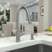 hansgrohe Focus Higharc Kitchen Faucet, 2-Spray Pull-Down, 1.5 GPM, stainless steel optic - view 2