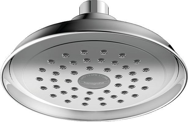 hansgrohe Joleena Showerhead 150 1-Jet, 2.5 GPM, chrome