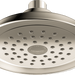 hansgrohe Joleena Showerhead 150 1-Jet, 2.5 GPM, polished nickel