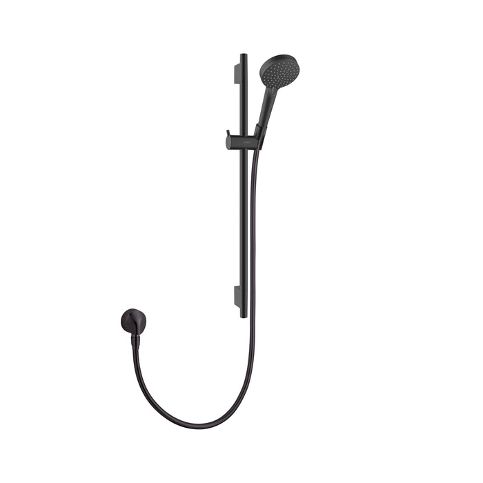 hansgrohe Vernis Blend Wallbar Set 100 Vario-Jet 24", 1.75 GPM, matte black