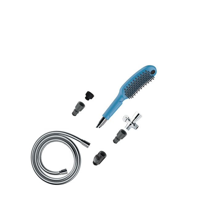 hansgrohe Dog Shower Dog Shower Bundle, 3-Spray, 1.75 GPM, sky