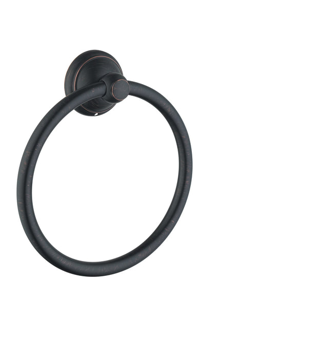 hansgrohe C Accessories Towel Ring, rubbed bronze