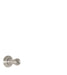 hansgrohe C Accessories Hook, brushed nickel