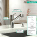 hansgrohe Talis S Kitchen Faucet, 2-Spray Pull-Out, 1.75 GPM, chrome - view 4