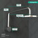 hansgrohe Raindance Showerarm, chrome - view 3