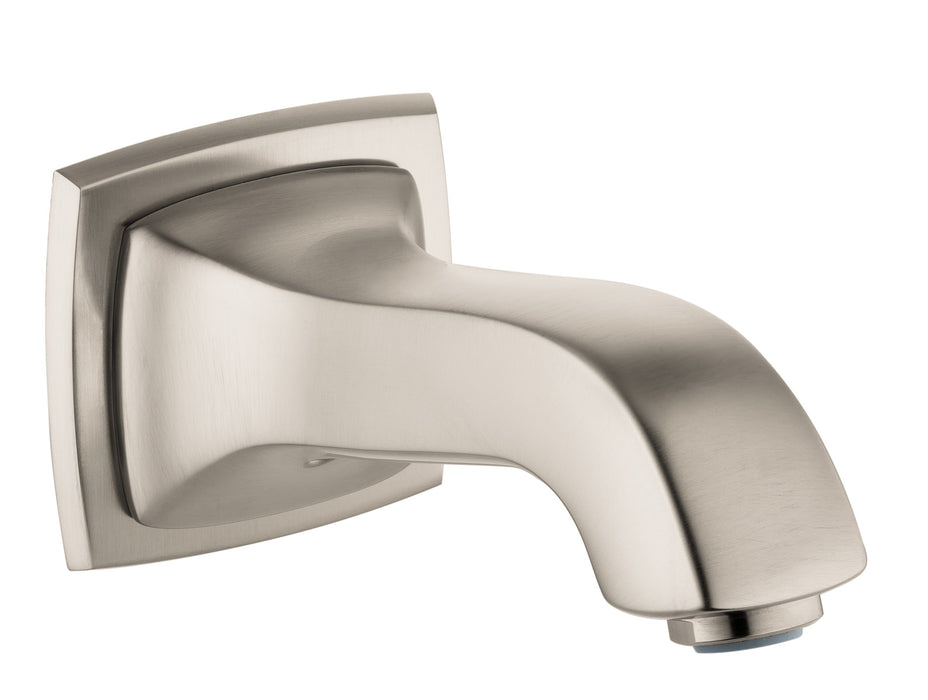 hansgrohe Metropol Classic Tub Spout, brushed nickel