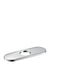 hansgrohe C Accessories Base Plate for Traditional Single-Hole Faucets, 6", chrome