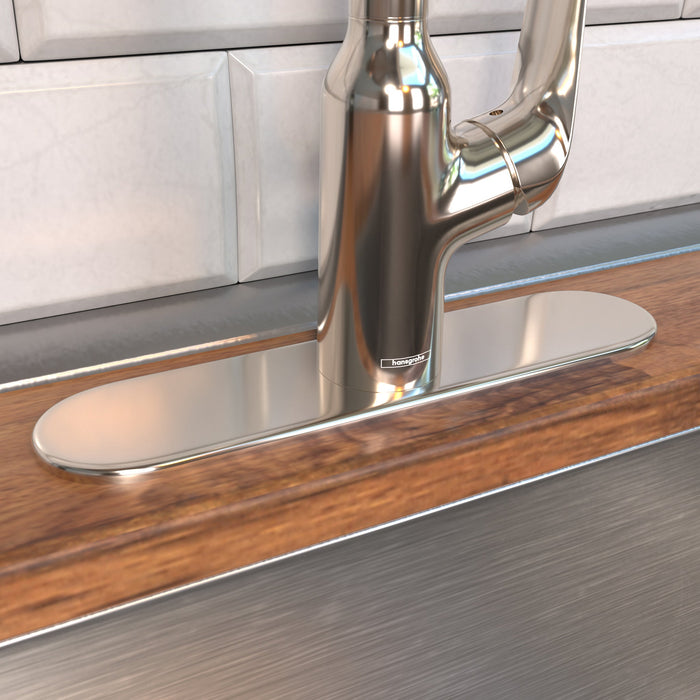 hansgrohe Base Plate for Single-Hole Kitchen Faucets, 10"