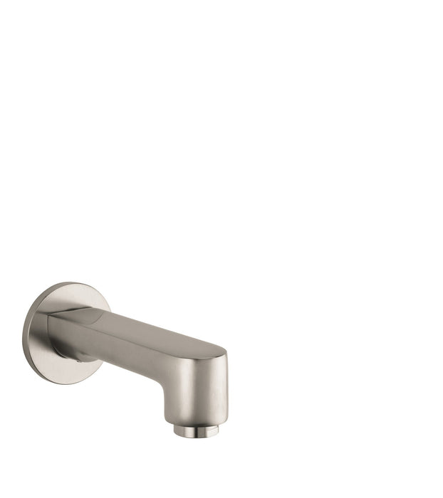 hansgrohe Metris S Tub Spout, brushed nickel