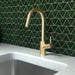 hansgrohe Talis S?? HighArc Kitchen Faucet, 1-Spray Pull-Down, 1.75 GPM, brushed gold optic - view 2