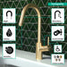 hansgrohe Talis S?? HighArc Kitchen Faucet, 1-Spray Pull-Down, 1.75 GPM, brushed gold optic - view 3