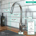 hansgrohe Talis S?? HighArc Kitchen Faucet, 1-Spray Pull-Down, 1.75 GPM, chrome - view 4