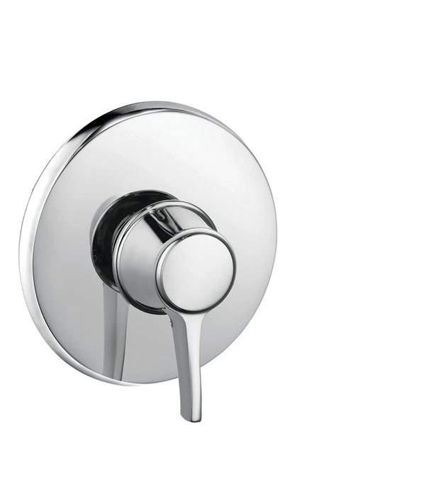 hansgrohe Ecostat Classic Pressure Balance Trim, Round, chrome