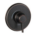 hansgrohe Ecostat Classic Pressure Balance Trim, Round, rubbed bronze
