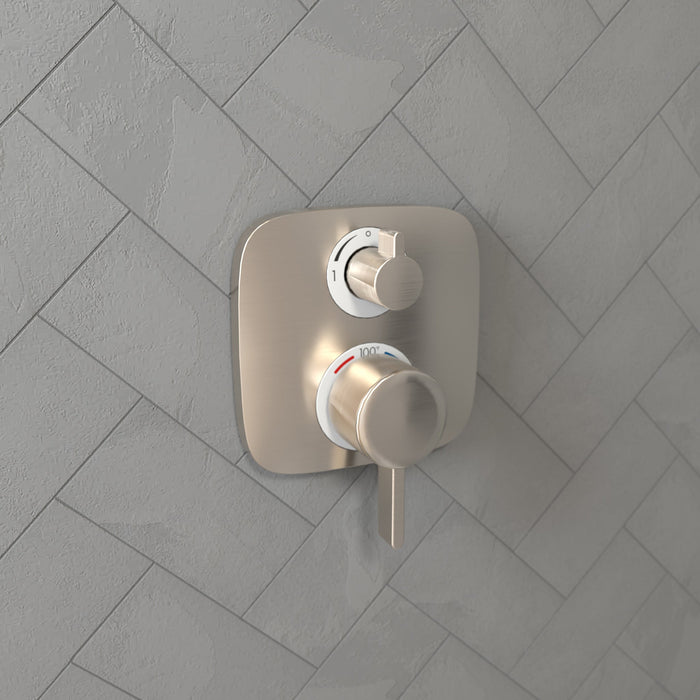hansgrohe Ecostat E Thermostatic Trim with Volume Control