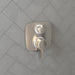 hansgrohe Ecostat E Thermostatic Trim with Volume Control and Diverter, brushed nickel - view 2