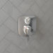 hansgrohe Ecostat E Thermostatic Trim with Volume Control and Diverter, chrome - view 2