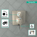 hansgrohe Ecostat Square Thermostatic Trim with Volume Control, brushed nickel - view 3