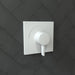 hansgrohe Ecostat Square Pressure Balance Trim, matte white - view 2