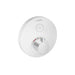 hansgrohe ShowerSelect S Thermostatic Trim for 1 Function, Round, matte white