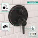hansgrohe Ecostat Classic Thermostatic Trim with Volume Control, Round, rubbed bronze - view 3