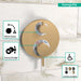 hansgrohe Ecostat S Thermostatic Trim with Volume Control, brushed bronze - view 3