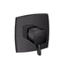 hansgrohe Ecostat Classic Pressure Balance Trim, Square, matte black