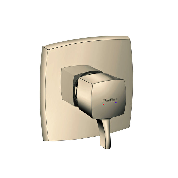 hansgrohe Ecostat Classic Pressure Balance Trim, Square, polished nickel