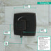 hansgrohe Ecostat Classic Pressure Balance Trim, Square, rubbed bronze - view 3