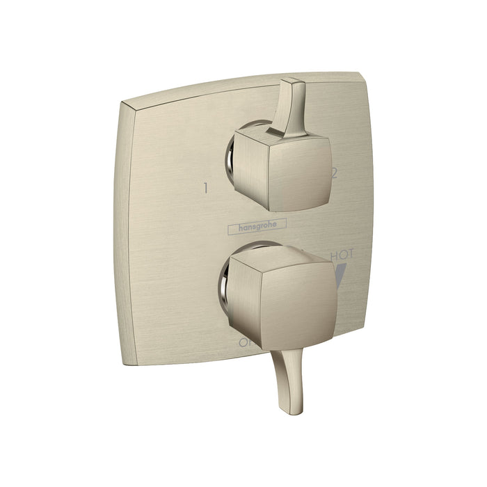 hansgrohe Ecostat Classic Pressure Balance Trim Classic Square with Diverter