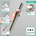 hansgrohe Pulsify S Baton Handshower 100 1-Jet, 1.75 GPM, brushed nickel - view 2