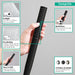 hansgrohe Pulsify S Baton Handshower 100 1-Jet, 1.75 GPM, matte black - view 2