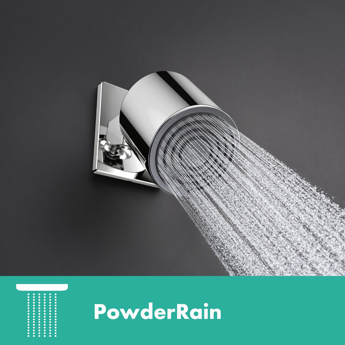 hansgrohe Pulsify S Showerhead 105 1-Jet, 1.75 GPM, chrome - view 3