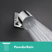 hansgrohe Pulsify S Showerhead 105 1-Jet, 1.75 GPM, chrome - view 3