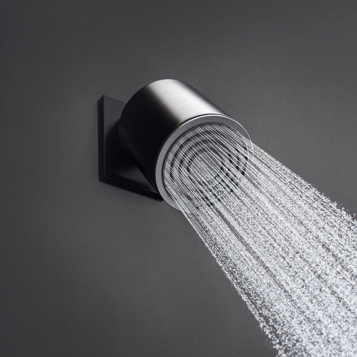 hansgrohe Pulsify S Showerhead 105 1-Jet, 1.75 GPM, matte black - view 3