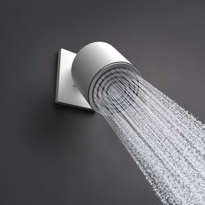hansgrohe Pulsify S Showerarm for Showerhead 105, brushed nickel - view 2