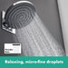 hansgrohe Pulsify S Showerhead 260 1-Jet, 2.5 GPM, brushed nickel - view 3