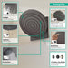 hansgrohe Pulsify S Showerhead 260 1-Jet, 1.75 GPM, matte black - view 2