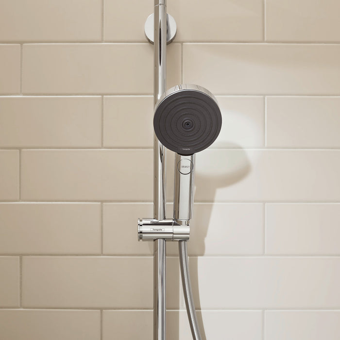 hansgrohe Pulsify S Wallbar Set 105 3-Jet 24", 2.5 GPM, chrome - view 2