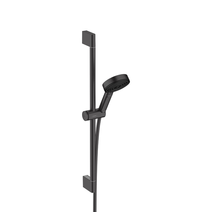 hansgrohe Pulsify S Wallbar Set 105 3-Jet 24", 2.5 GPM, matte black