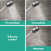 hansgrohe Pulsify S Wallbar Set 105 3-Jet 24", 1.75 GPM, brushed nickel - view 5