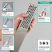 hansgrohe Pulsify E Baton Handshower 100 1-Jet, 1.75 GPM, brushed nickel - view 2