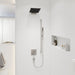 hansgrohe Pulsify E Baton Handshower 100 1-Jet, 1.75 GPM, brushed nickel - view 3