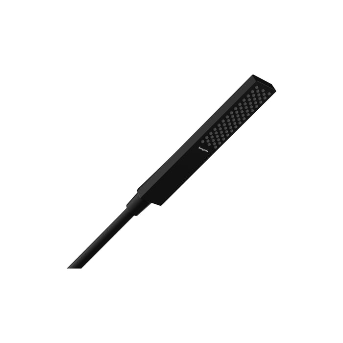 hansgrohe Pulsify E Baton Handshower 100 1-Jet, 1.75 GPM, matte black