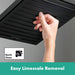 hansgrohe Pulsify E Showerhead 260 1-Jet, 2.5 GPM, matte black - view 4