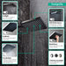 hansgrohe Pulsify E Showerhead 260 1-Jet, 1.75GPM, chrome - view 2