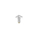 hansgrohe Pulsify E Extension Pipe for Ceiling Mount E, 4", chrome