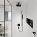 hansgrohe Pulsify E Extension Pipe for Ceiling Mount E, 4", matte black - view 2